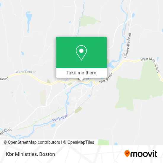 Kbr Ministries map