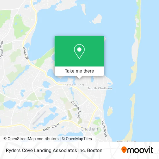 Ryders Cove Landing Associates Inc map