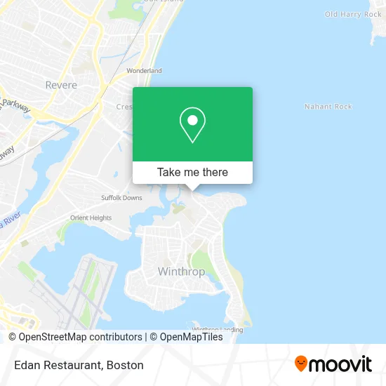 Edan Restaurant map