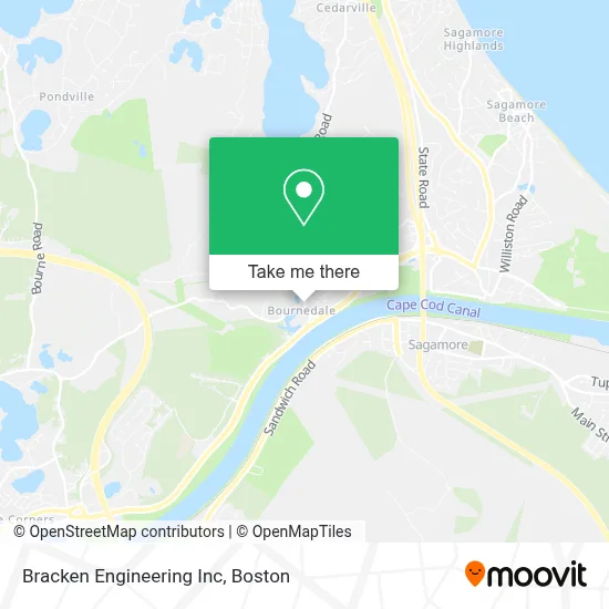 Bracken Engineering Inc map