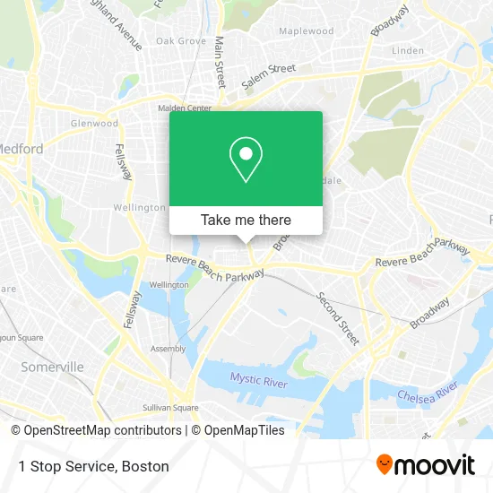 1 Stop Service map