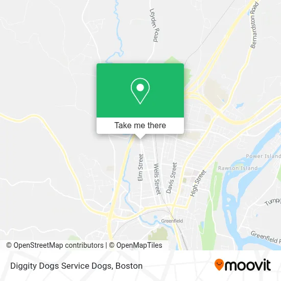 Diggity Dogs Service Dogs map