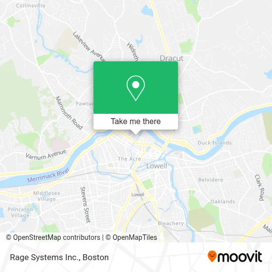 Rage Systems Inc. map