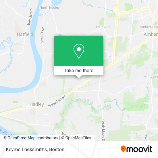 Keyme Locksmiths map