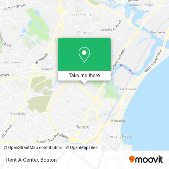Rent-A-Center map