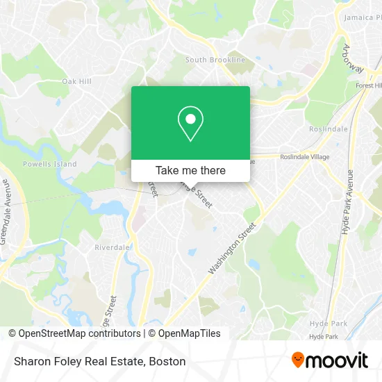 Sharon Foley Real Estate map