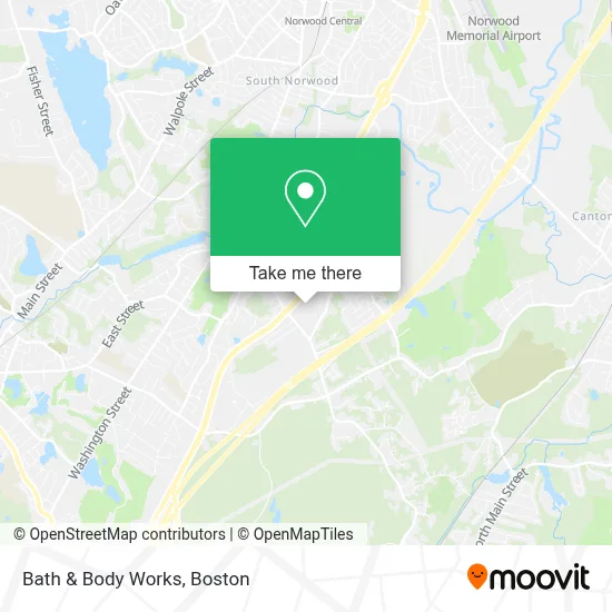 Bath & Body Works map