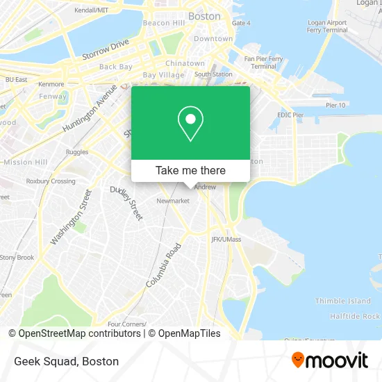 Geek Squad map