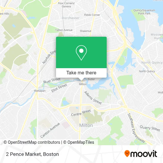 2 Pence Market map