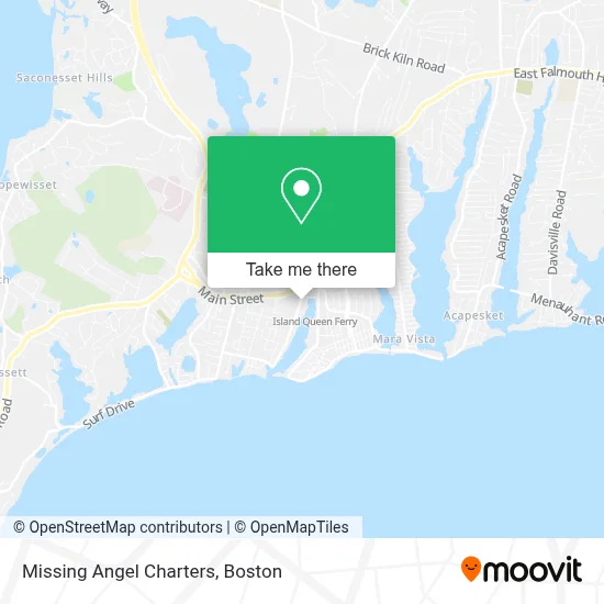 Missing Angel Charters map