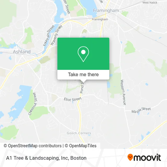 A1 Tree & Landscaping, Inc map
