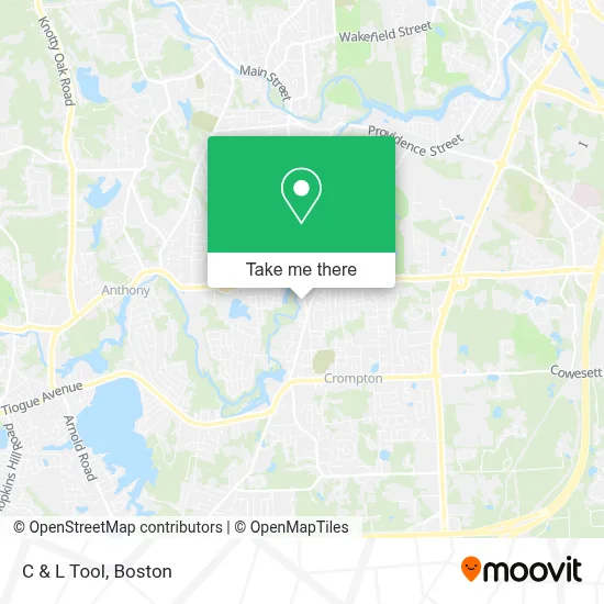 C & L Tool map