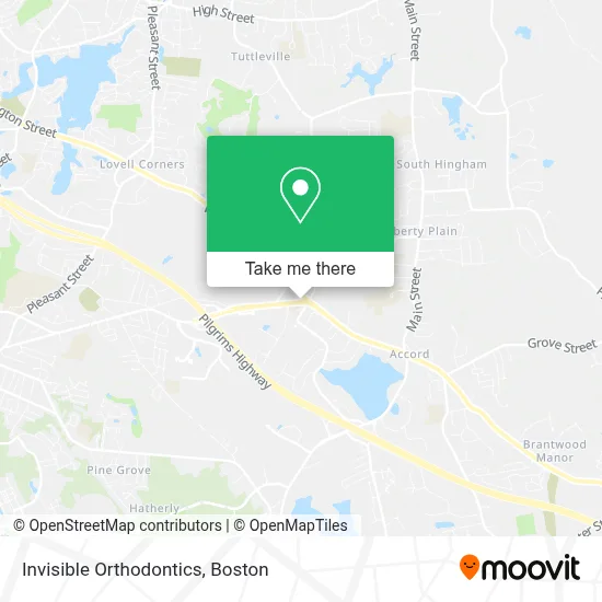 Invisible Orthodontics map