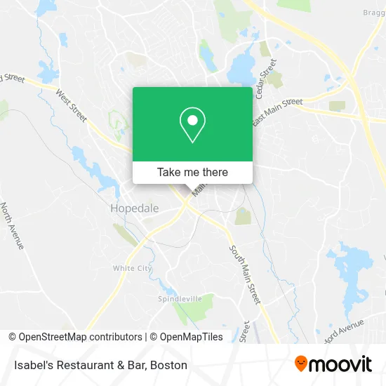 Isabel's Restaurant & Bar map
