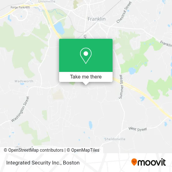 Integrated Security Inc. map
