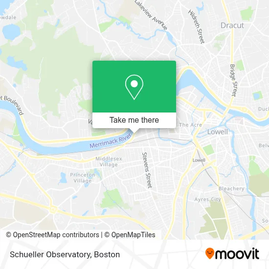 Schueller Observatory map