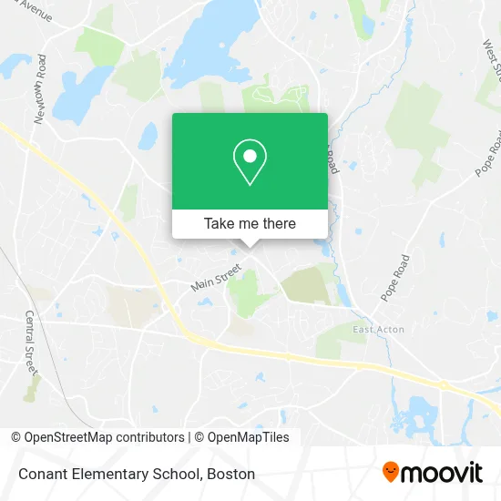 Conant Elementary School map