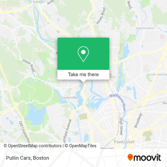 Pullin Cars map