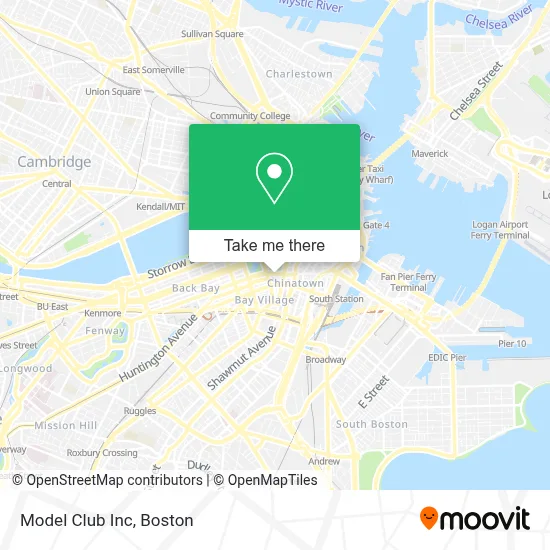Model Club Inc map
