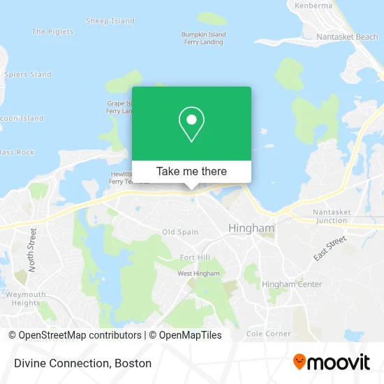 Divine Connection map