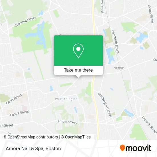 Amora Nail & Spa map