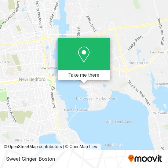 Sweet Ginger map