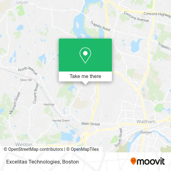 Excelitas Technologies map