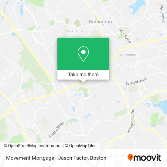 Movement Mortgage - Jason Factor map