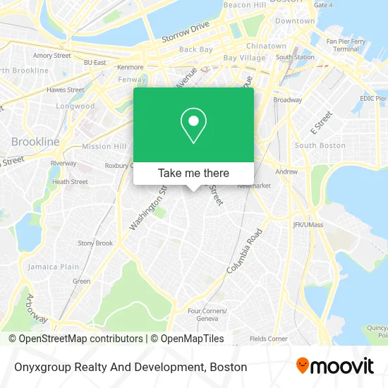Onyxgroup Realty And Development map