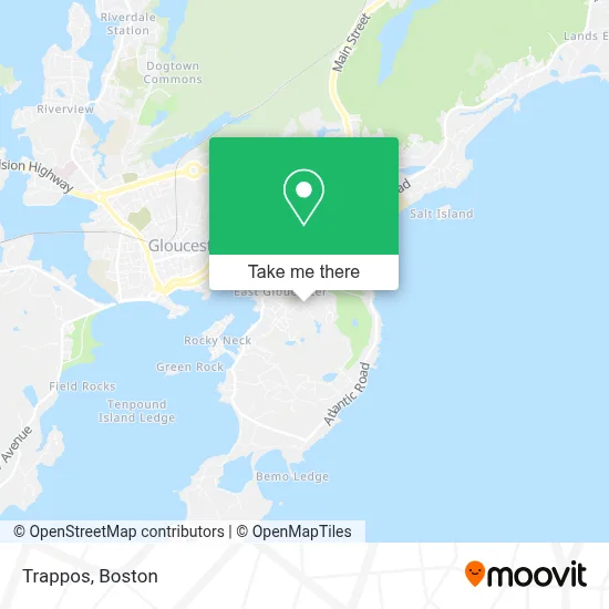 Trappos map