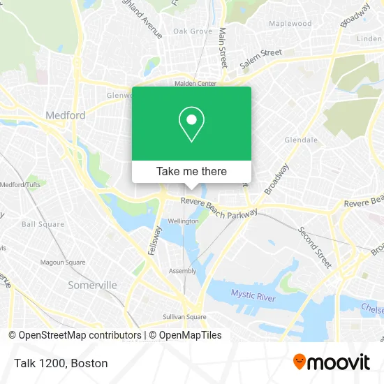 Talk 1200 map