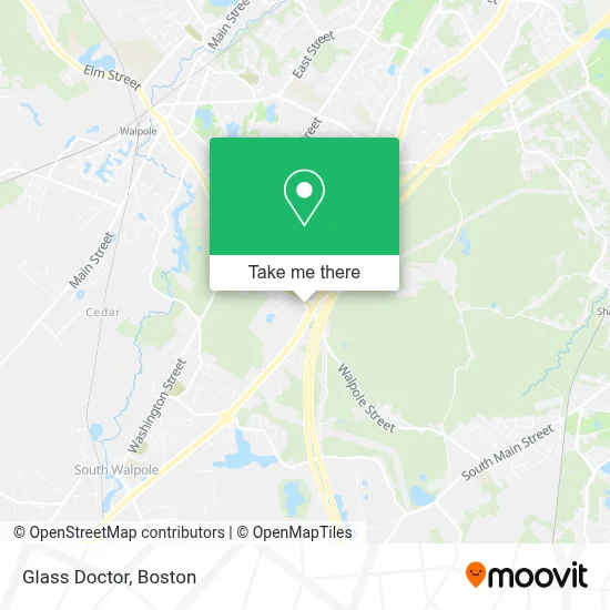 Glass Doctor map