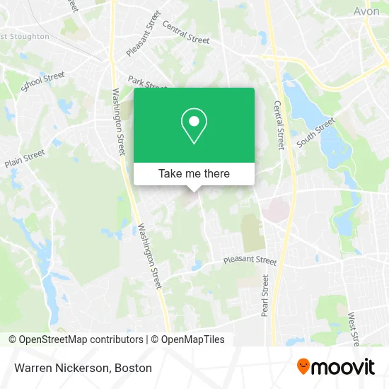 Warren Nickerson map