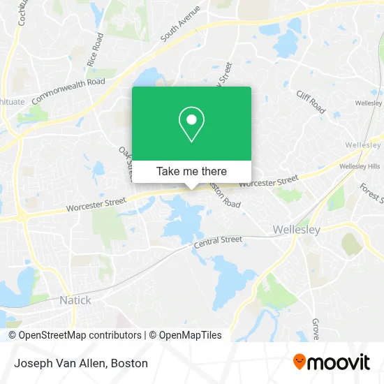 Joseph Van Allen map