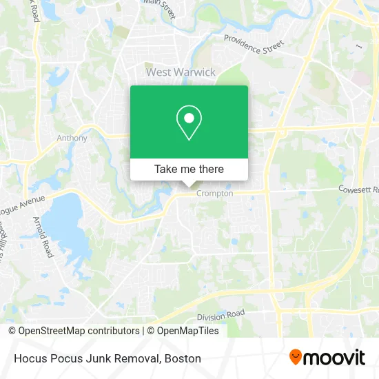 Hocus Pocus Junk Removal map