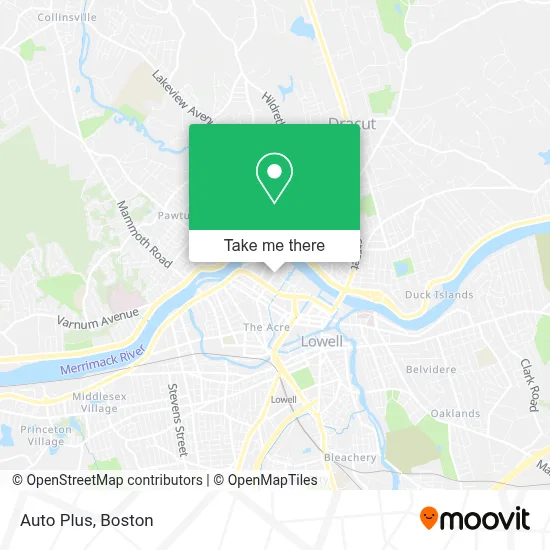 Auto Plus map