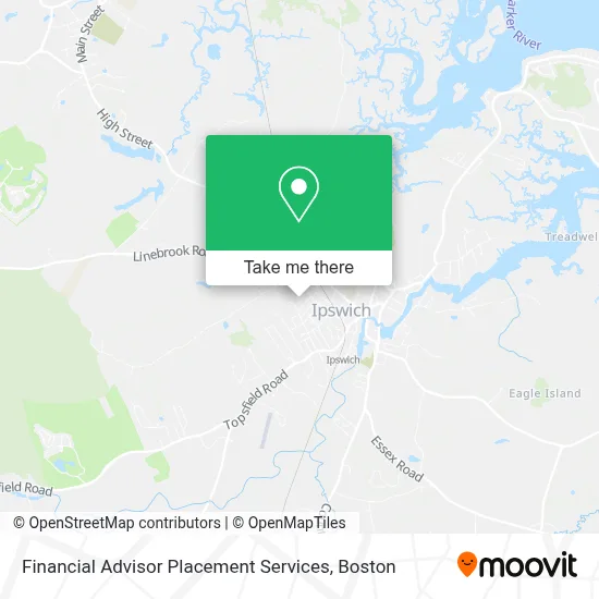 Financial Advisor Placement Services map
