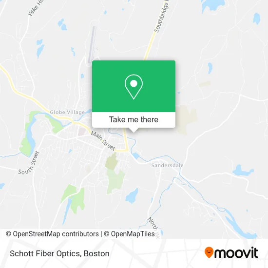Schott Fiber Optics map