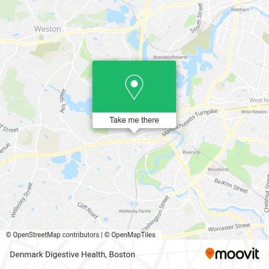Denmark Digestive Health map