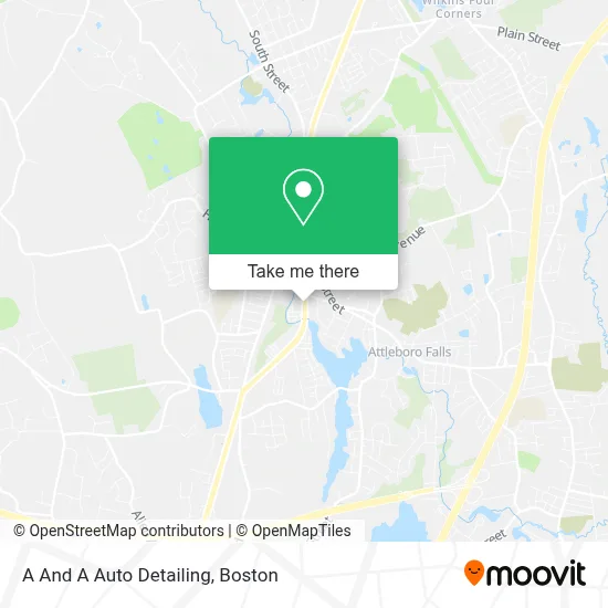 A And A Auto Detailing map