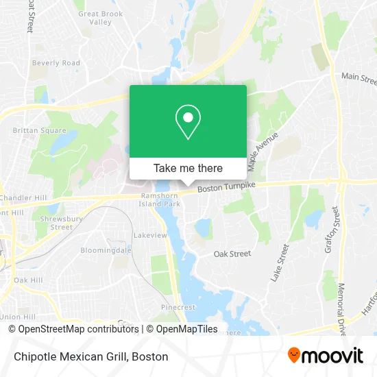 Chipotle Mexican Grill map