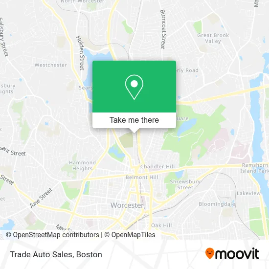 Trade Auto Sales map