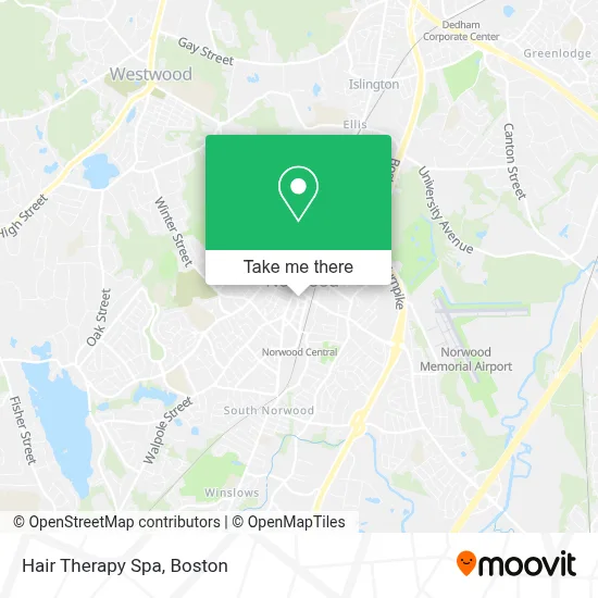 Hair Therapy Spa map