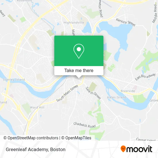 Greenleaf Academy map