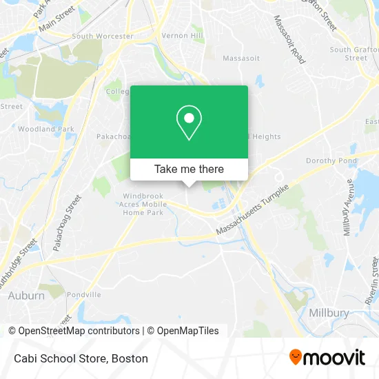 Cabi School Store map