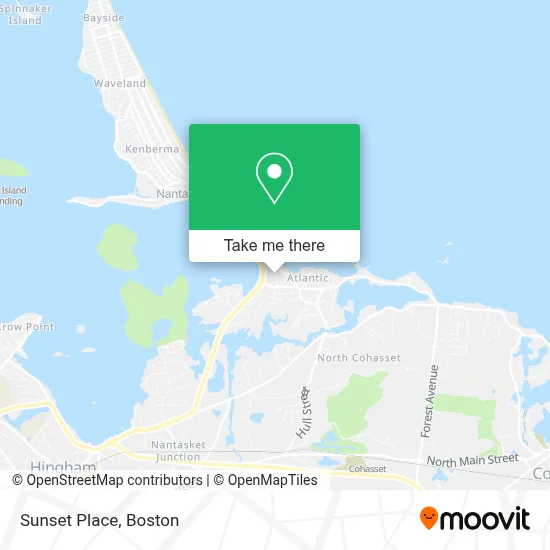 Sunset Place map
