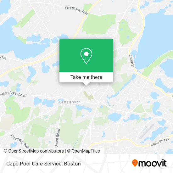 Cape Pool Care Service map