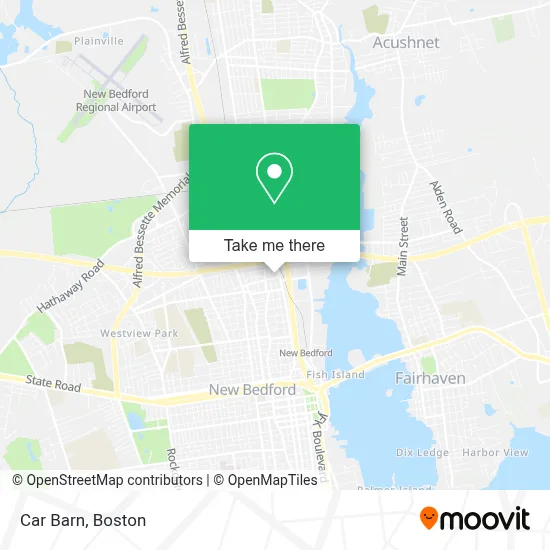 Car Barn map