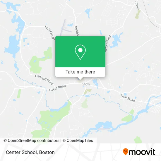Center School map