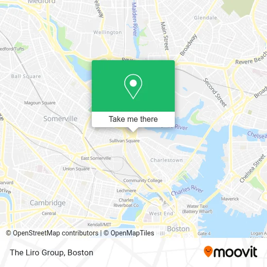 The Liro Group map